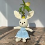 Handmade Crochet Amigurumi Bunny Doll