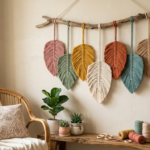 Macrame Leaf Wall Hanging