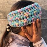 Handmade Crochet Headband – Soft Pastel Ear Warmer - Image 3