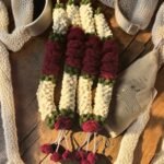 Handmade Crochet Varmala for Wedding | Floral Bride Groom Garland Set | Reusable Wedding Mala | Eco-Friendly & Lightweight