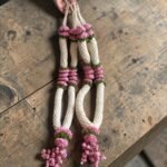Premium Handmade Crochet Varmala Set with Pearl Strings | Wedding Bride Groom Garland | Reusable Floral Mala | Elegant Wedding Accessory