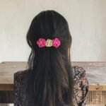Handmade Crochet Flower Hair Clip for Women & Girls | Floral Pearl Hair Barrette | Cute Aesthetic Hair Accessory | Daily Wear & Gift