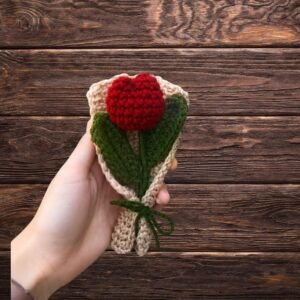 tulip keychain